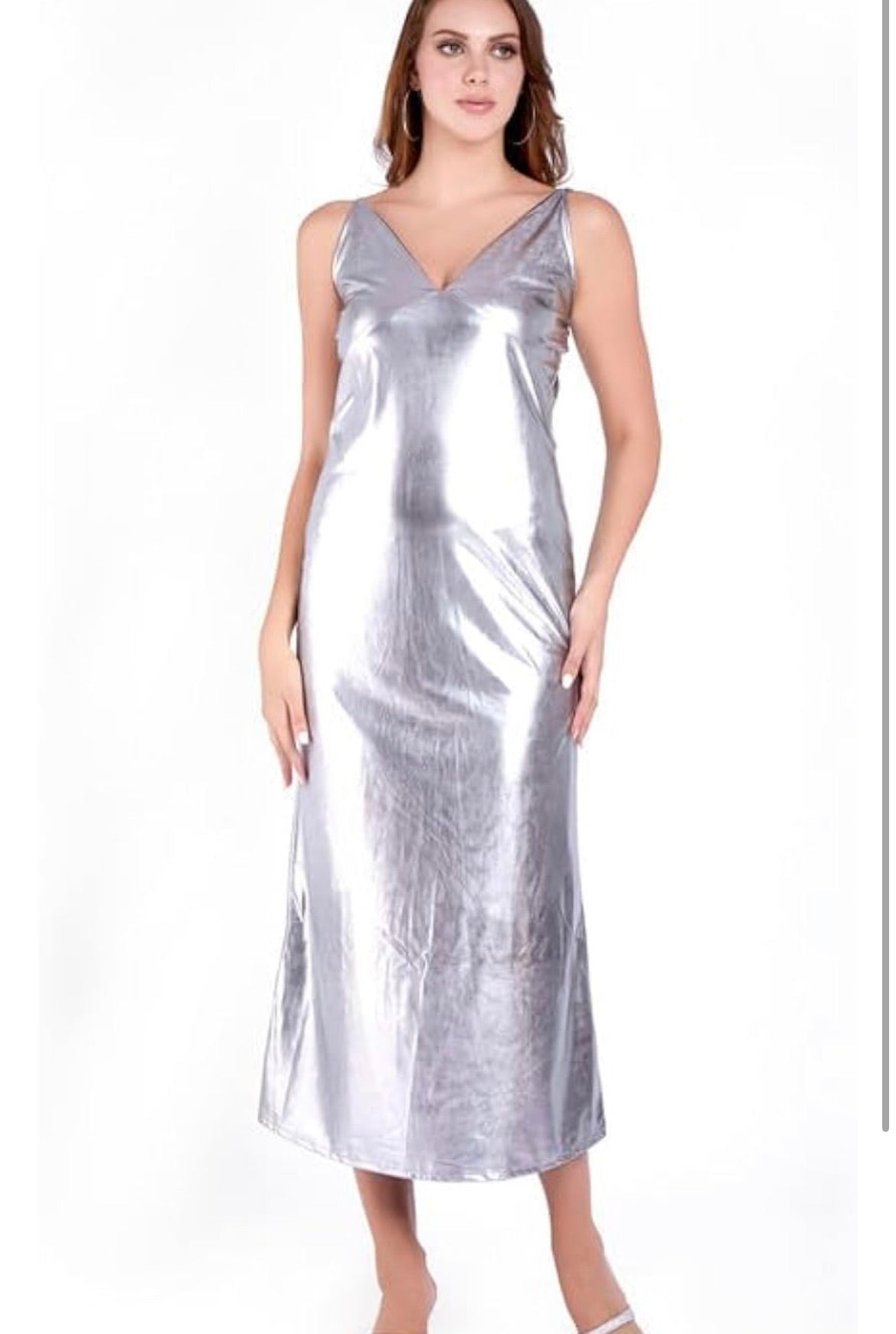 Silver Party Dress