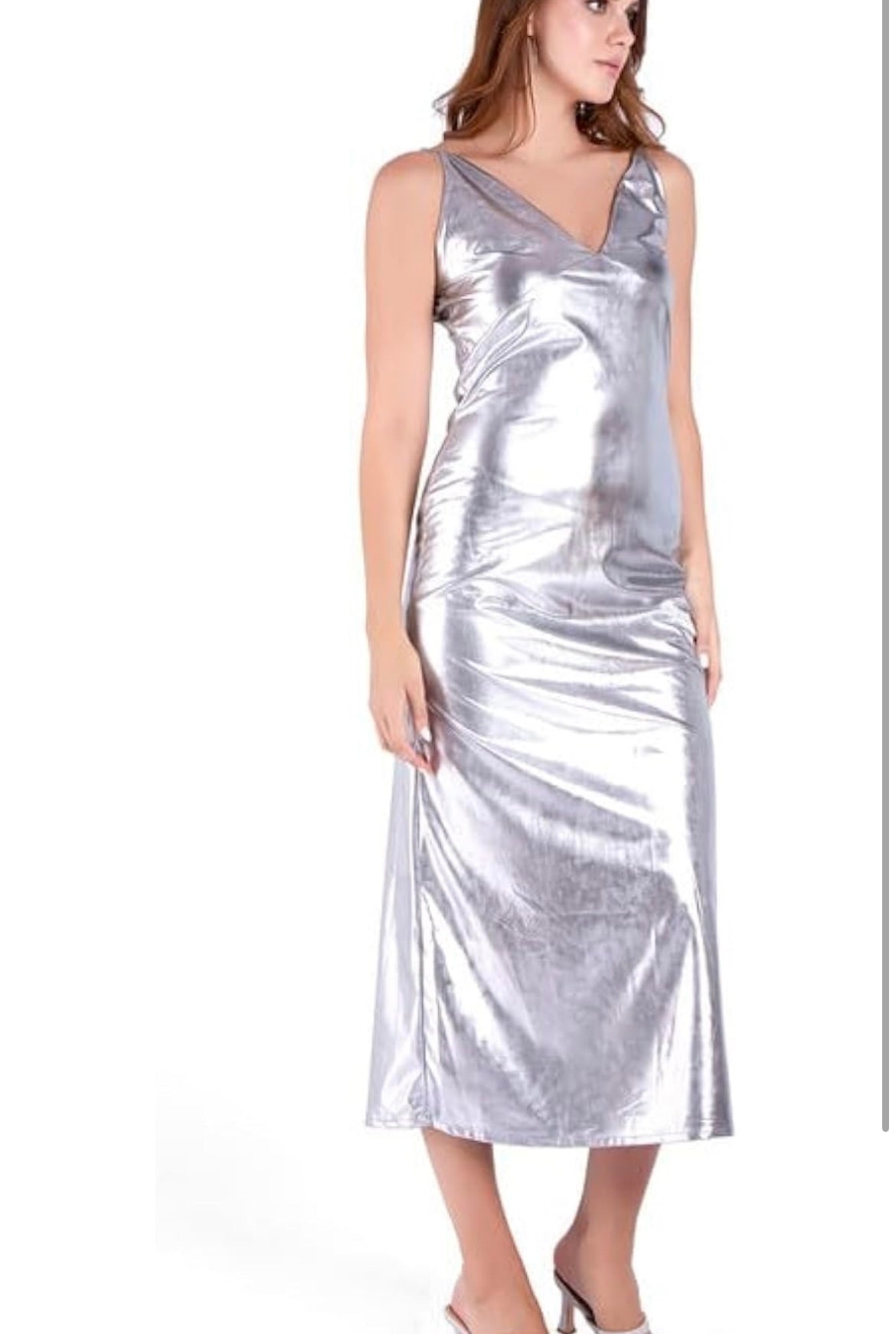 Silver Party Dress