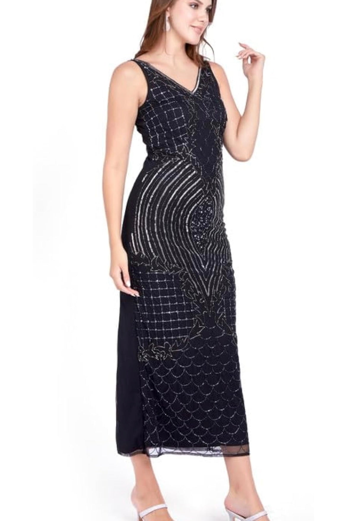 Black&silver party Dress