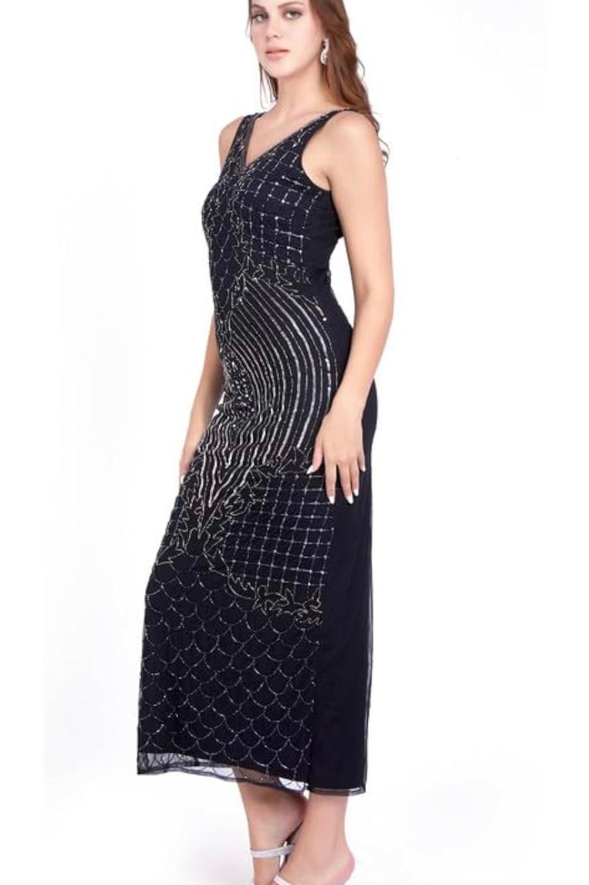 Black&silver party Dress