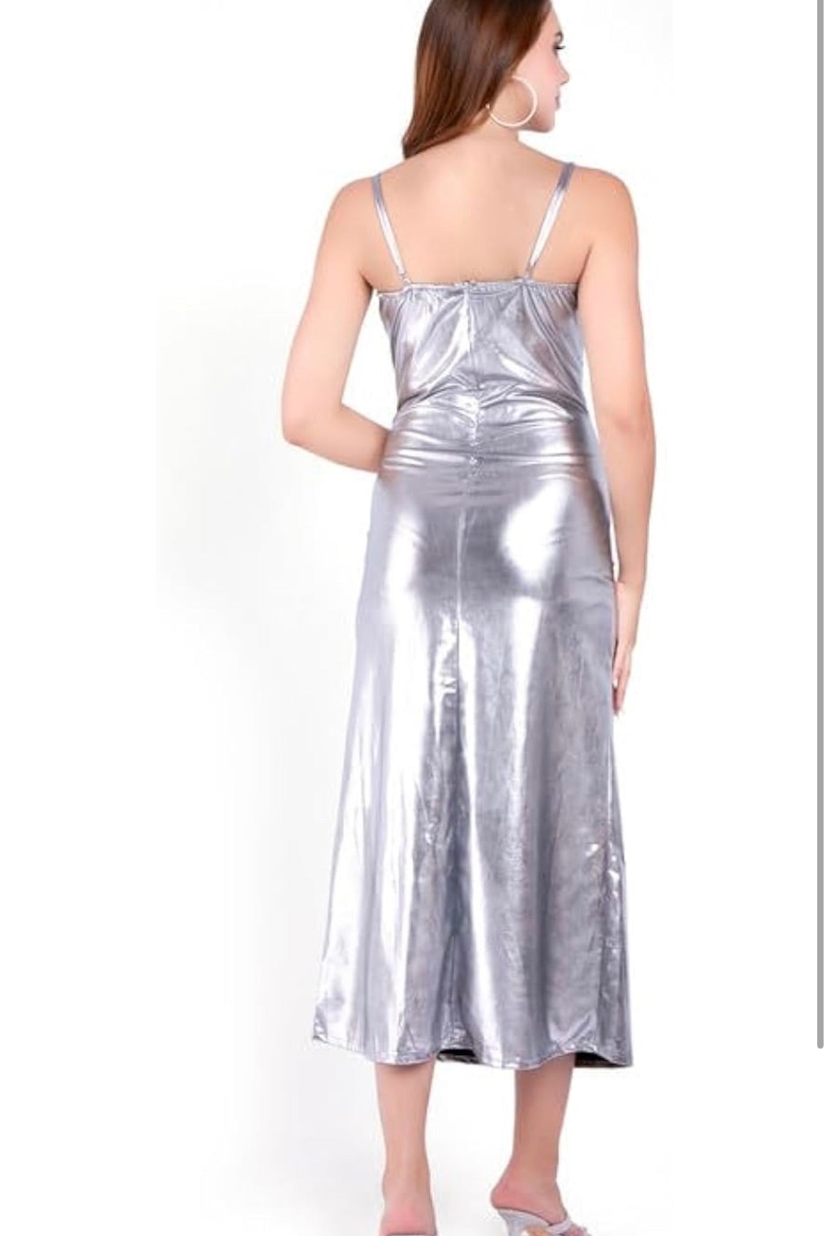 Silver Party Dress